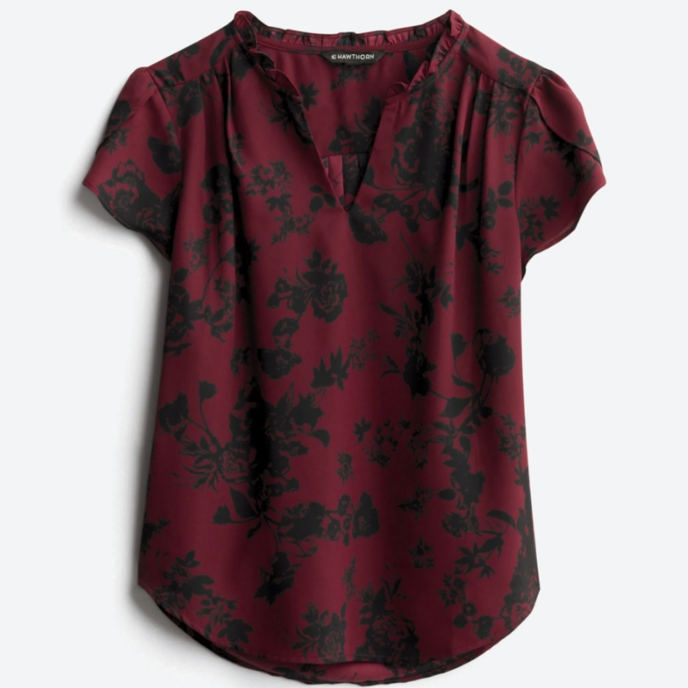 Tiffiny Tulip Sleeve Blouse